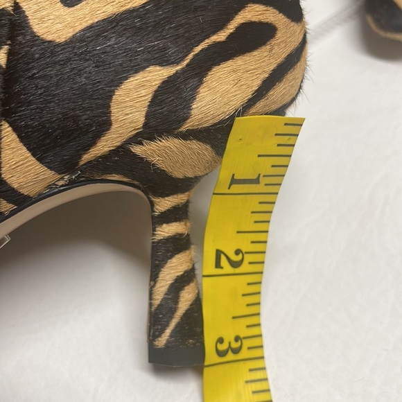 Sam Edelman Samantha womens ankle boots zebra print leather upper - Picture 8 of 8